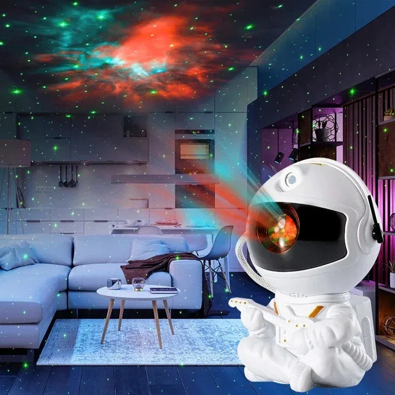 Galaxy Star Astronaut Projetor LED 3D