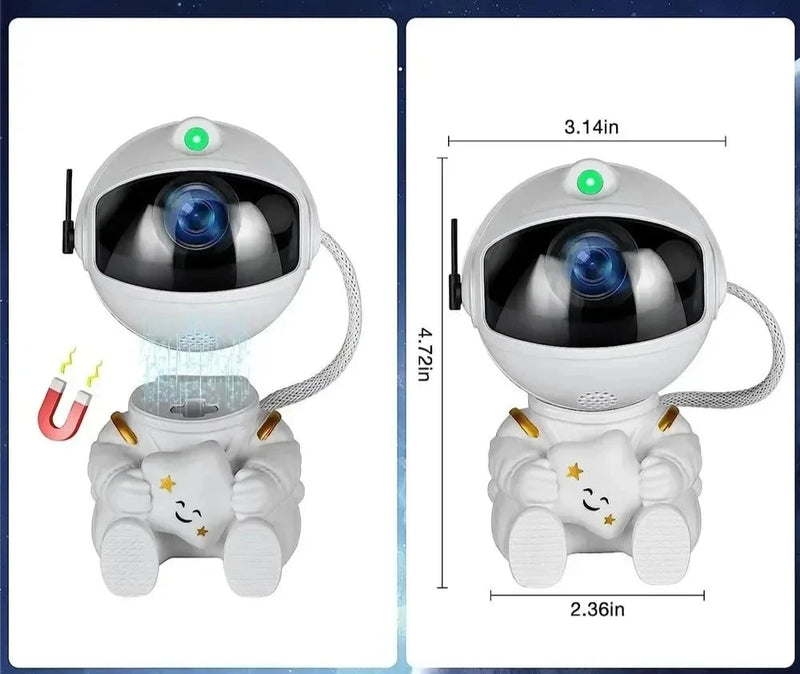 Galaxy Star Astronaut Projetor LED 3D